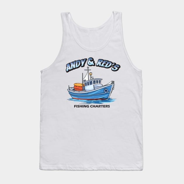 Andy & Red's Fishing Charters Tank Top by aidreamscapes